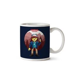 Art Hediye Stranger Things Dustin Big İki Tarafı Baskılı Kupa Bardak