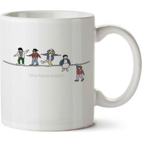 Art Hediye Stranger Things Karakter Çizgi İki Tarafı Baskılı Kupa Bardak
