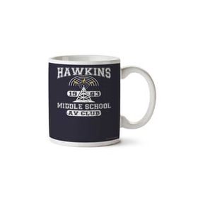 Art Hediye Stranger Things Kulüp İki Tarafı Baskılı Kupa Bardak