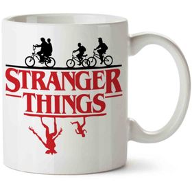Art Hediye Stranger Things Mundo Invertido Baskılı Kupa Bardak