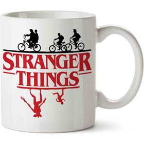 Art Hediye Stranger Things Mundo Invertido Baskılı Kupa Bardak