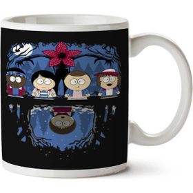 Art Hediye Stranger Things Ters İsimler İki Tarafı Baskılı Kupa Bardak