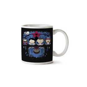 Art Hediye Stranger Things Ters İsimler İki Tarafı Baskılı Kupa Bardak