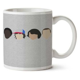 Art Hediye Stranger Things Yüzler İki Tarafı Baskılı Kupa Bardak