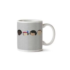 Art Hediye Stranger Things Yüzler İki Tarafı Baskılı Kupa Bardak