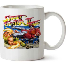 Art Hediye Street Fighter 2 Turbo İki Tarafı Baskılı Kupa Bardak