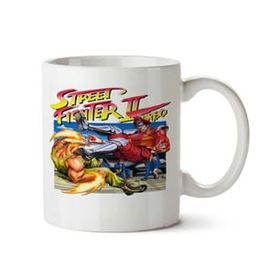 Art Hediye Street Fighter 2 Turbo İki Tarafı Baskılı Kupa Bardak