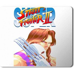 Art Hediye Street Fighter 2 Vega Baskılı 23x19 cm Mouse Pad