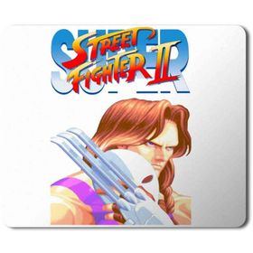 Art Hediye Street Fighter 2 Vega Baskılı 23x19 cm Mouse Pad