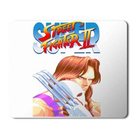 Art Hediye Street Fighter 2 Vega Baskılı 23x19 cm Mouse Pad