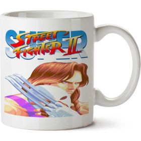 Art Hediye Street Fighter 2 Vega İki Tarafı Baskılı Kupa Bardak