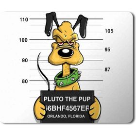 Art Hediye Suçlu Pluto Baskılı 23x19 cm Mouse Pad