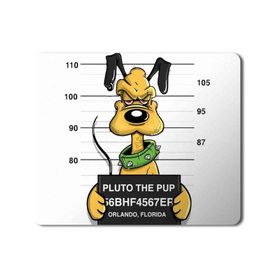 Art Hediye Suçlu Pluto Baskılı 23x19 cm Mouse Pad
