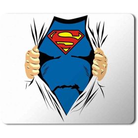 Art Hediye Super Man Marvel 2 Baskılı 23x19 cm Mouse Pad