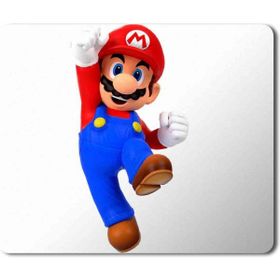 Art Hediye Super Mario Baskılı 23x19 cm Mouse Pad