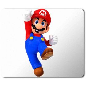 Art Hediye Super Mario Baskılı 23x19 cm Mouse Pad