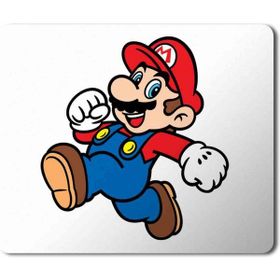 Art Hediye Super Mario Luigi Baskılı 23x19 cm Mouse Pad
