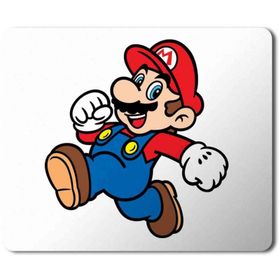 Art Hediye Super Mario Luigi Baskılı 23x19 cm Mouse Pad