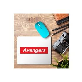 Art Hediye Supreme Avengers Baskılı 23x19 cm Mouse Pad