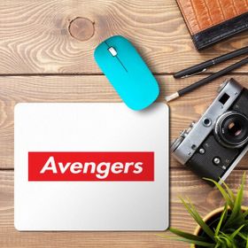 Art Hediye Supreme Avengers Baskılı 23x19 cm Mouse Pad