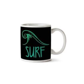 Art Hediye Surf Waves İki Tarafı Baskılı Kupa Bardak