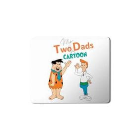Art Hediye Taş Devri Jetsons Two Dads Cartoon Baskılı 23x19 cm Mouse Pad