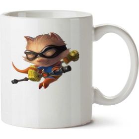 Art Hediye Teemo Karakter İki Tarafı Baskılı Kupa Bardak