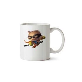 Art Hediye Teemo Karakter İki Tarafı Baskılı Kupa Bardak