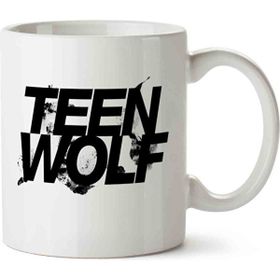 Art Hediye Teen Wolf Iki Tarafı Baskılı Kupa Bardak