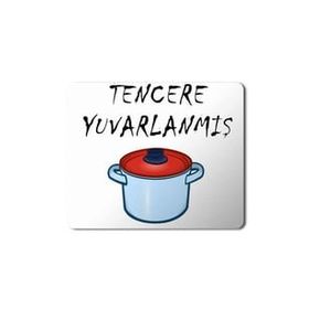 Art Hediye Tencere Yuvarlanmış Kapağını Bulmuş Baskılı 23x19 cm Mouse Pad