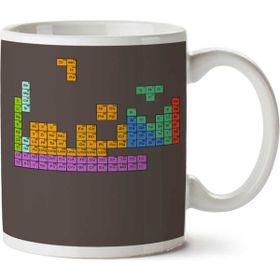 Art Hediye Tetris Periyodik Cetvel Iki Tarafı Baskılı Kupa Bardak