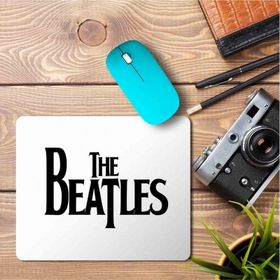 Art Hediye The Beatles Yazı Baskılı 23x19 cm Mouse Pad