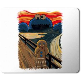 Art Hediye The Cookie Muncher Kurabiye Canavarı Baskılı 23x19 cm Mouse Pad