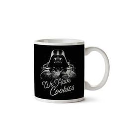Art Hediye The Dark Side Has Cookies Darth Vader Star Wars İki Tarafı Baskılı Kupa Bardak