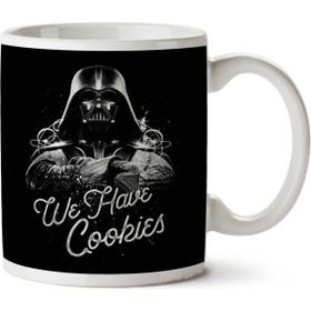 Art Hediye The Dark Side Has Cookies Darth Vader Star Wars İki Tarafı Baskılı Kupa Bardak