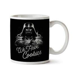 Art Hediye The Dark Side Has Cookies Darth Vader Star Wars İki Tarafı Baskılı Kupa Bardak