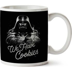 Art Hediye The Dark Side Has Cookies Darth Vader Star Wars İki Tarafı Baskılı Kupa Bardak