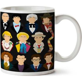 Art Hediye The Eleven Doctors Baskılı Kupa Bardak