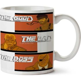 Art Hediye The Good, The Bad And The Boss - A Metal Gear Movie Iki Tarafı Baskılı Kupa Bardak