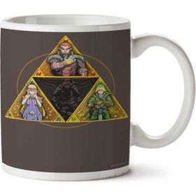 Art Hediye The Triforce... And A Bit Of Darkness Iki Tarafı Baskılı Kupa Bardak