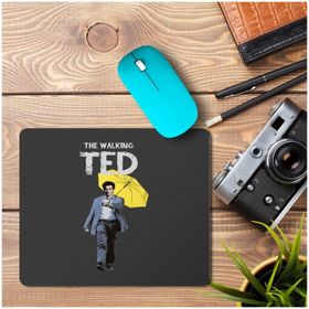 Art Hediye The Walking Ted 2 Baskılı 23x19 cm Mouse Pad