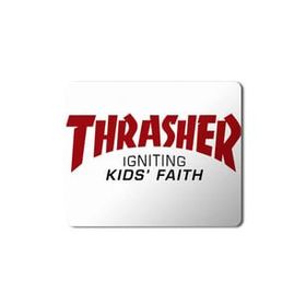 Art Hediye Thrasher Children Baskılı 23x19 cm Mouse Pad