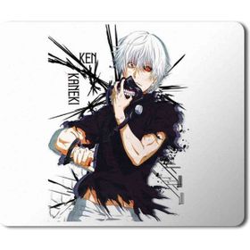 Art Hediye Tokyo Ghoul Ken Kaneki Baskılı 23x19 cm Mouse Pad