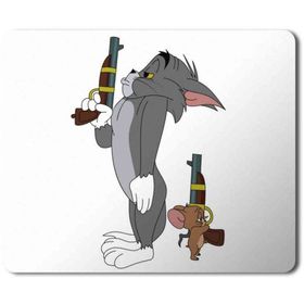 Art Hediye Tom and Jerry 2 Baskılı 23x19 cm Mouse Pad