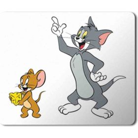 Art Hediye Tom and Jerry Baskılı 23x19 cm Mouse Pad