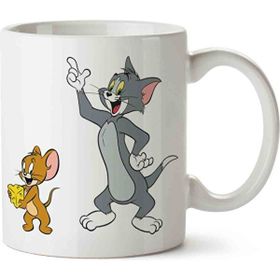 Art Hediye Tom And Jerry Baskılı Kupa Bardak