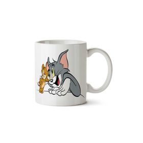 Art Hediye Tom-And-Jerry-Free-Png-Image Iki Tarafı Baskılı Kupa Bardak