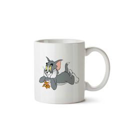 Art Hediye Tom-And-Jerry-Png-Clipart Iki Tarafı Baskılı Kupa Bardak