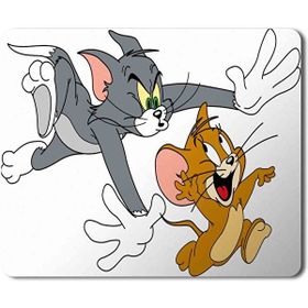 Art Hediye Tom ve Jerry 2 Baskılı 23x19 cm Mouse Pad