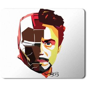 Art Hediye Tony Stark Iron Man Baskılı 23x19 cm Mouse Pad